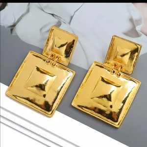 New Egyptian Gold Royalty Jewels Statement Earring’s